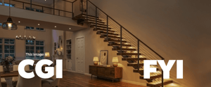 CGI product content - building products LP_stair compare-night